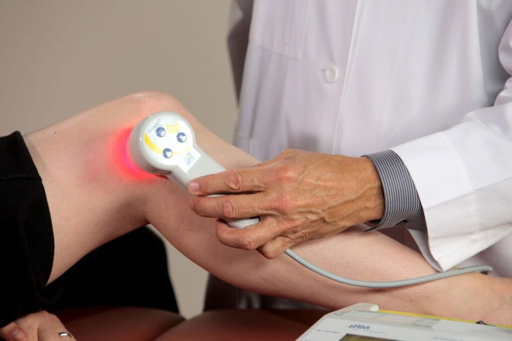 traitement physique de l'arthrose de l'articulation du genou